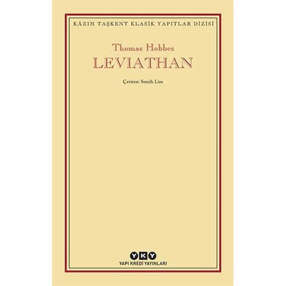 Leviathan: Bir Din ve Dünya Devletinin İçeriği, Biçimi ve Kudreti