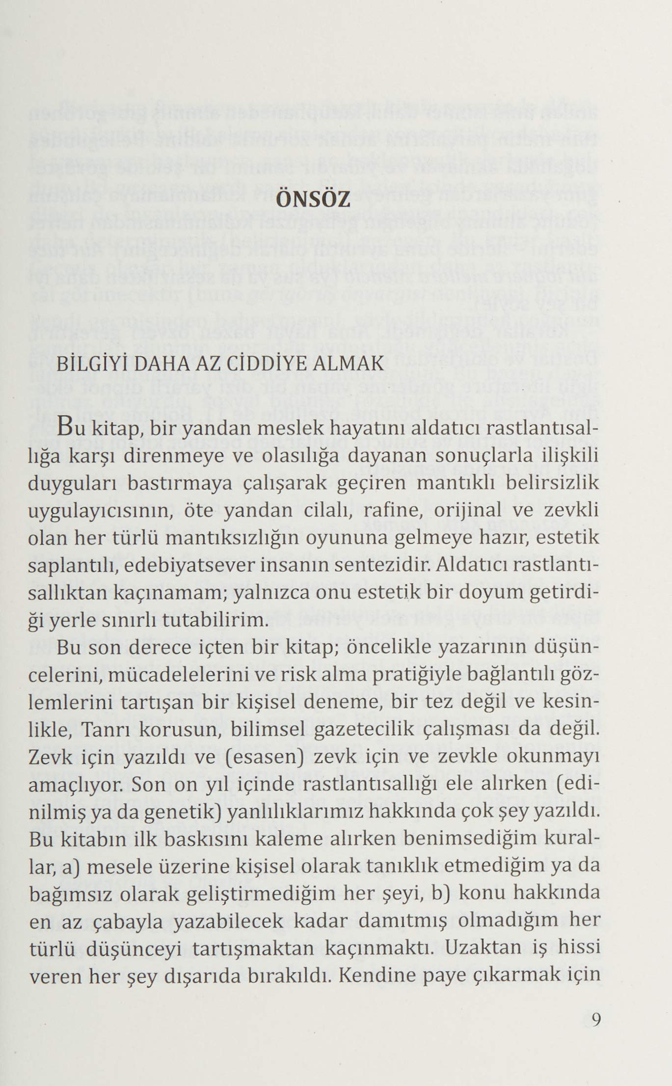 Aldatıcı Rastlantı: Hayatta ve Piyasalarda Şansın Gizli Rolü