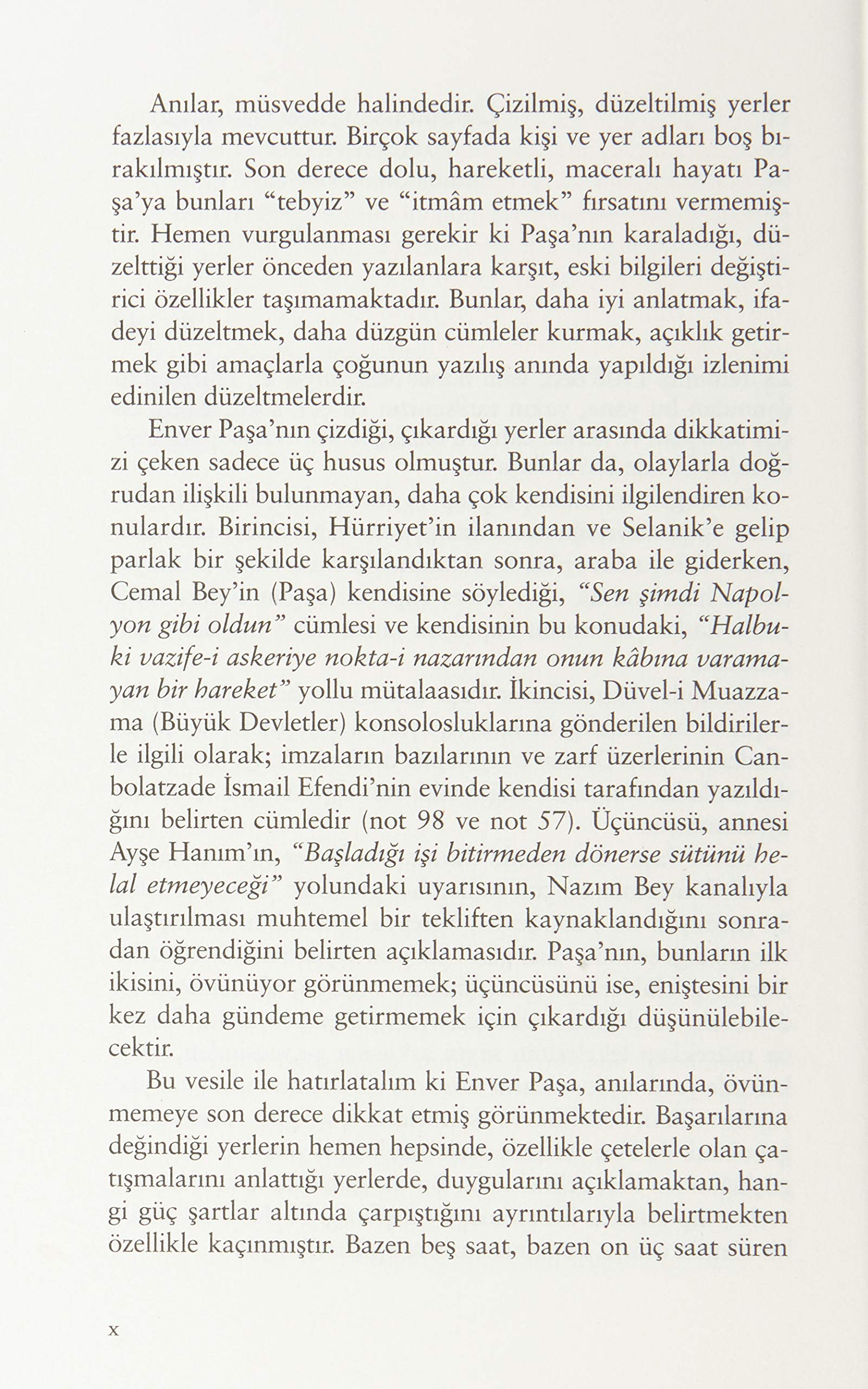 Enver Paşa’nın Anıları: 1881 - 1908