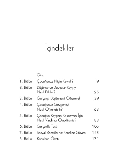 KAYGILI ÇOCUĞA YARDIM