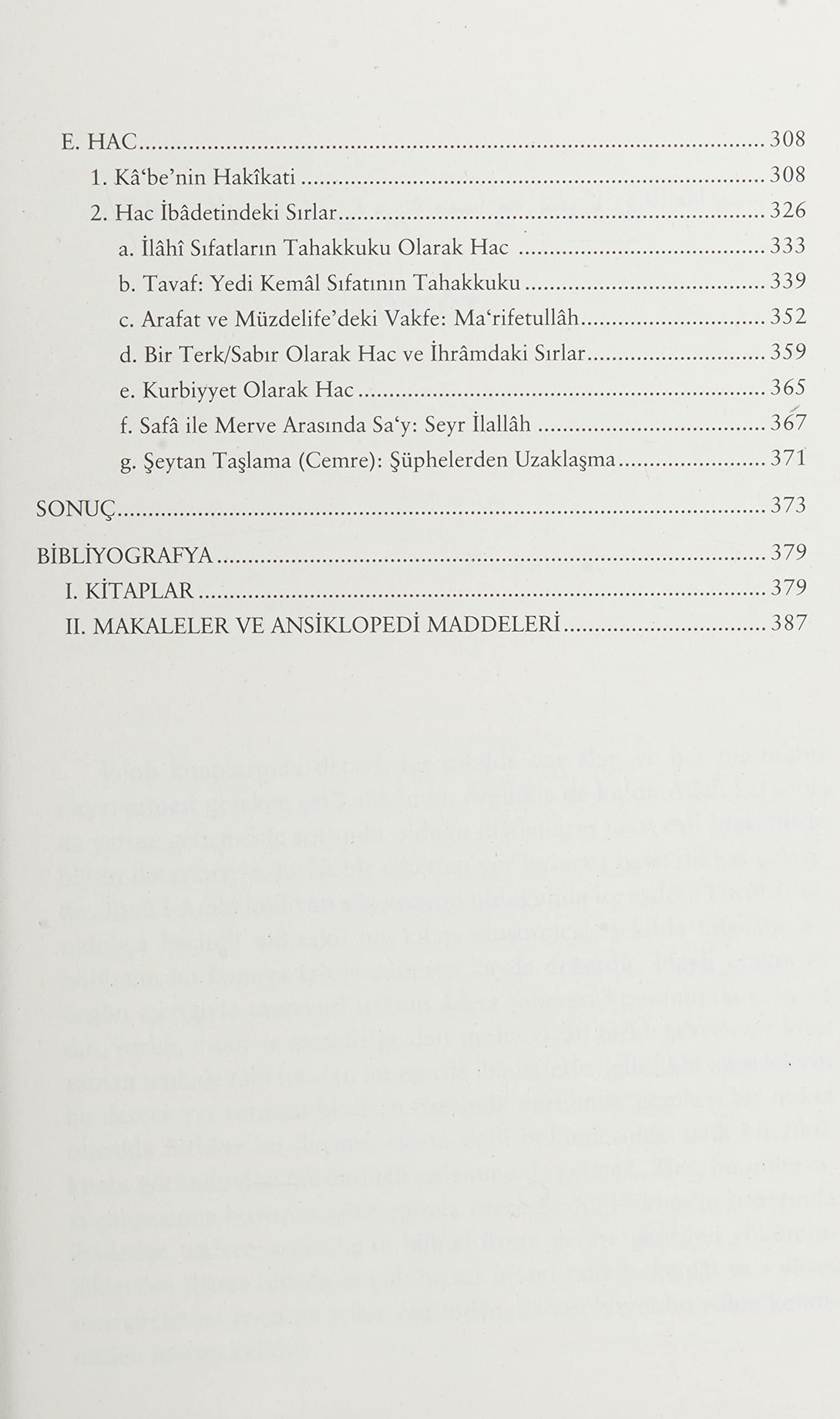 İBN ARABİYE GÖRE İBADETLERİN MANEVİ YORUMLA.