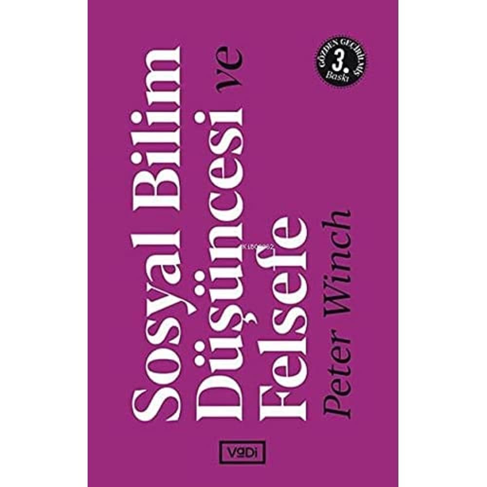 Sosyal Bilim Düşüncesi ve Felsefe