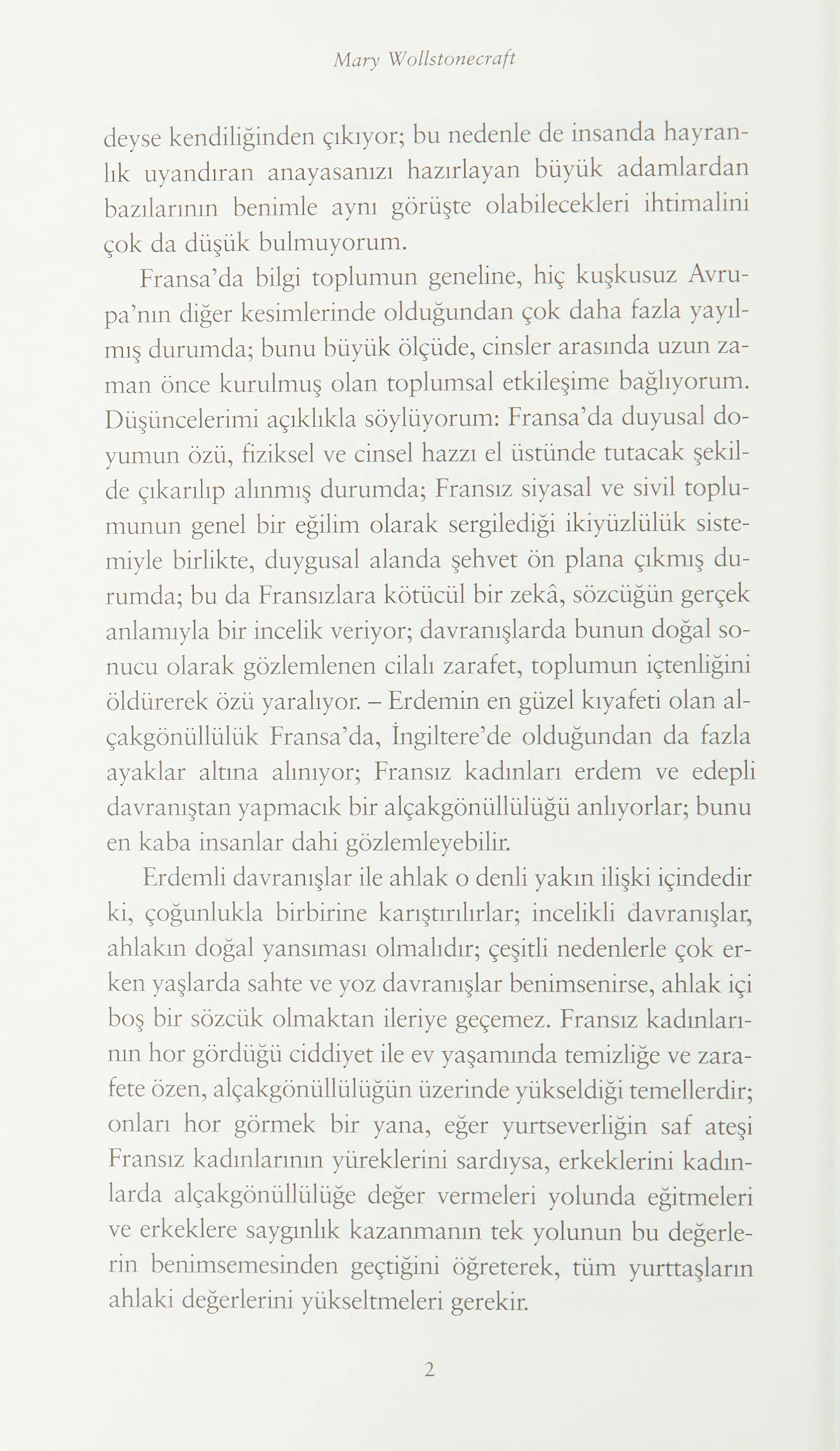 Kadın Haklarının Gerekçelendirilmesi