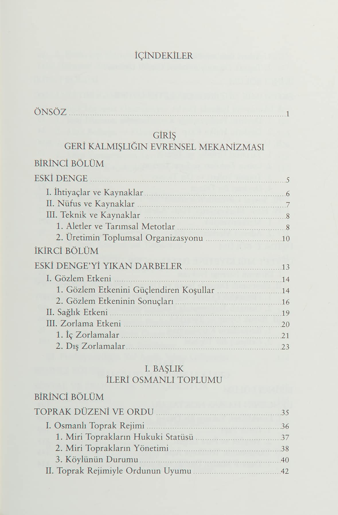 Türkiye’de Geri Kalmışlığın Tarihi: Bütün Eserleri - 1