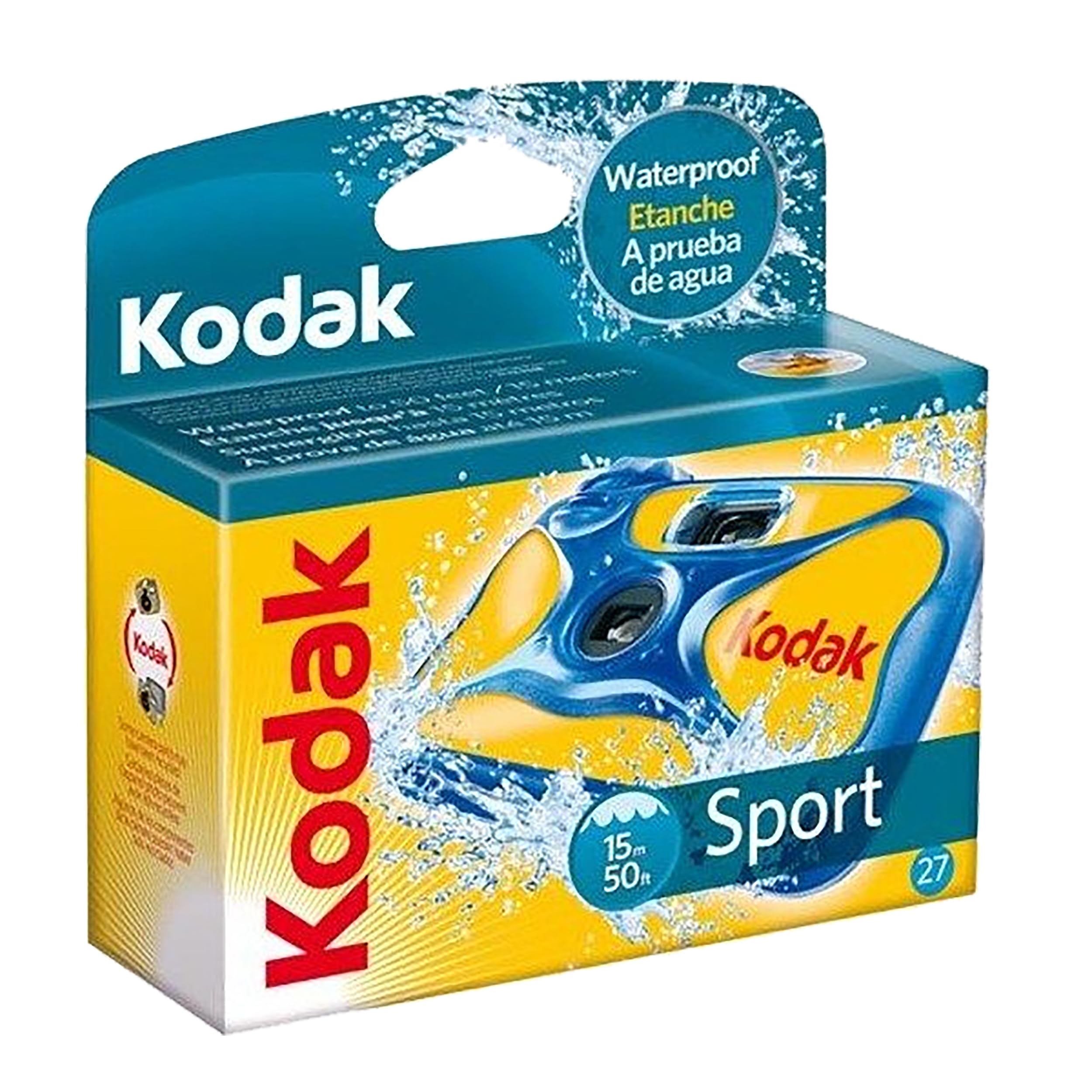 Kodak Sport su geçirmez Einwegkamera ISO 800 (27 resimler)