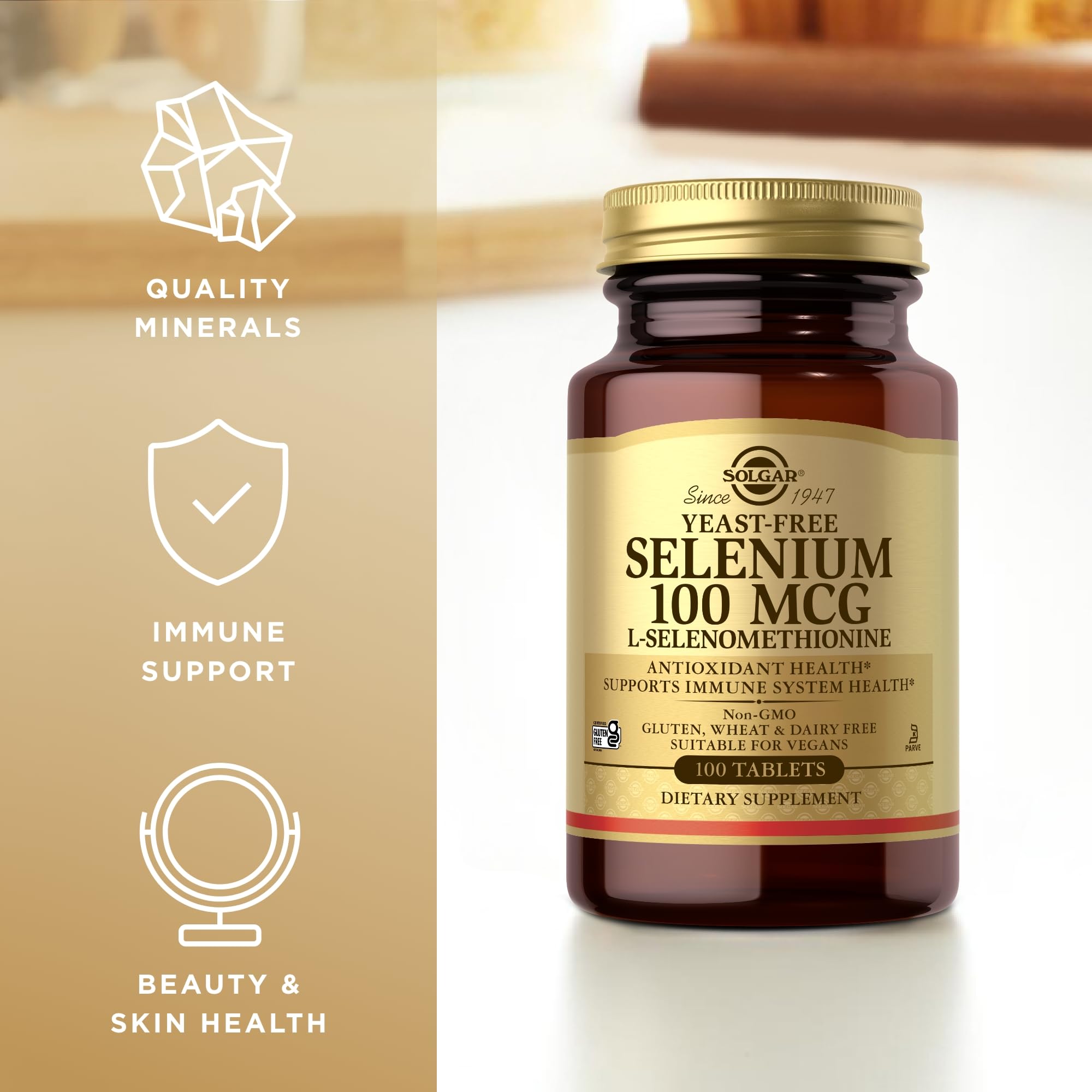 Solgar Selenium 100mcg 100 Tablet
