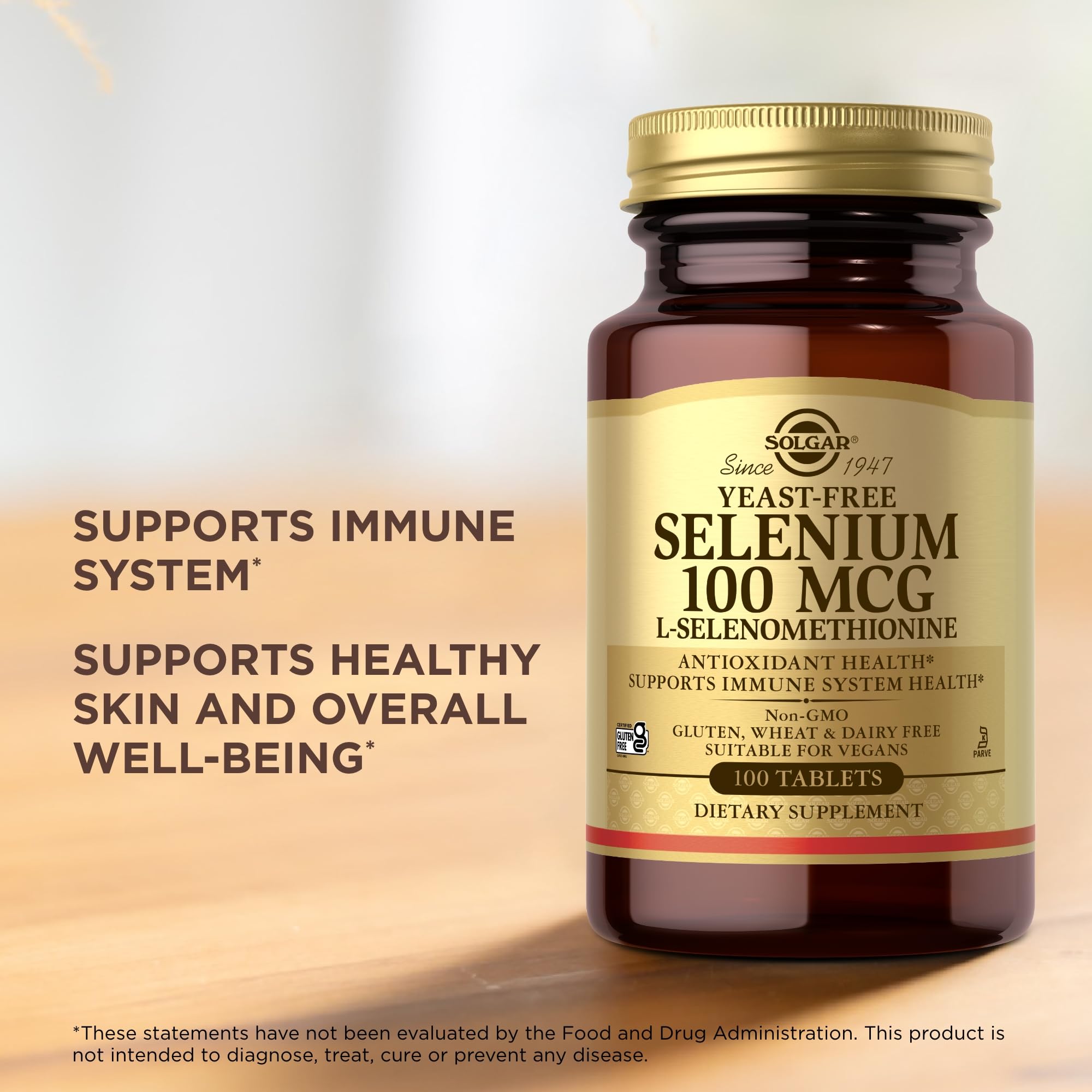 Solgar Selenium 100mcg 100 Tablet