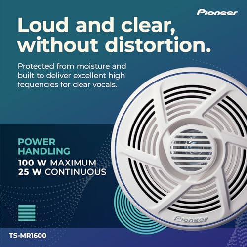 Pioneer TS-MR1600 100W 16 cm Marine Hoparlör
