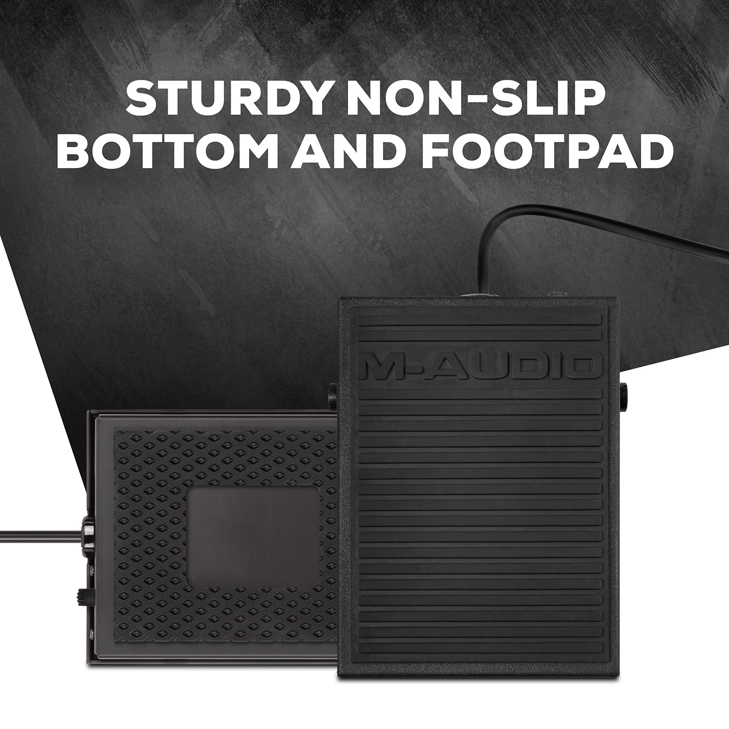 M-AUDIO SP-1 - Evrensel Sustain Pedalı, MIDI Klavyeler, Dijital Piyanolar, Elektrikli Piyanolar ve Daha Fazlası için