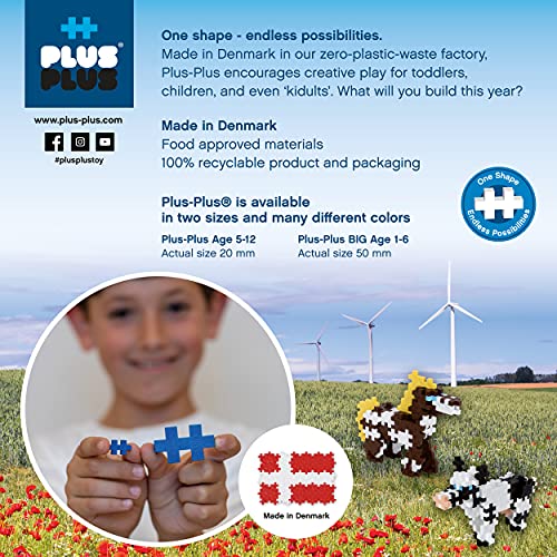 Plus Plus Pirate, 100 Parça Tüp İnşa ve Yapı Seti Oyuncağı