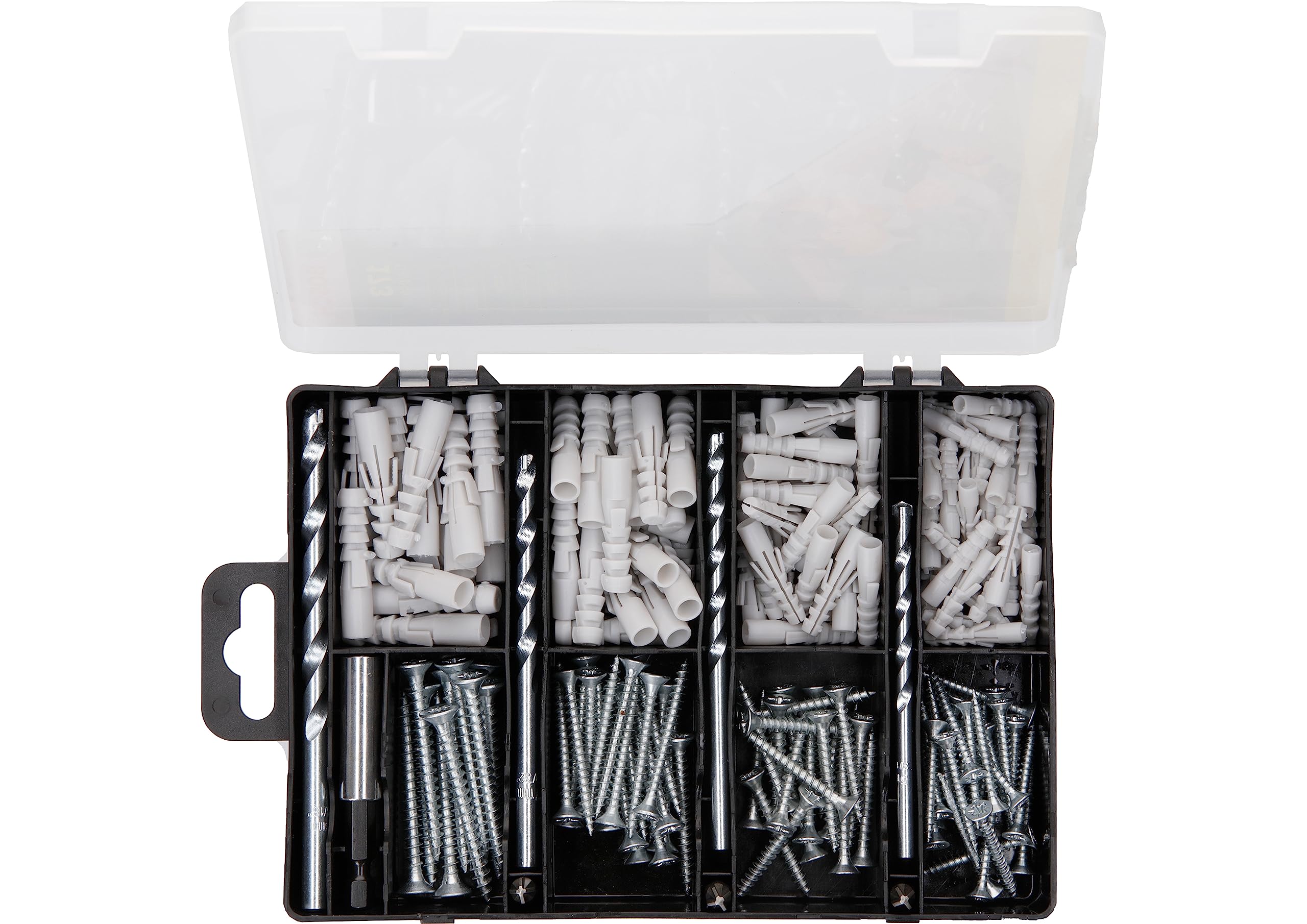 Bosch Professional Accessories Bosch Diy 173 Parça Aksesuar & Sabitleme Seti, Matkap ucu, Vidalama ucu, Vida, Dübel, Üniversal Tutucu, Yeşil