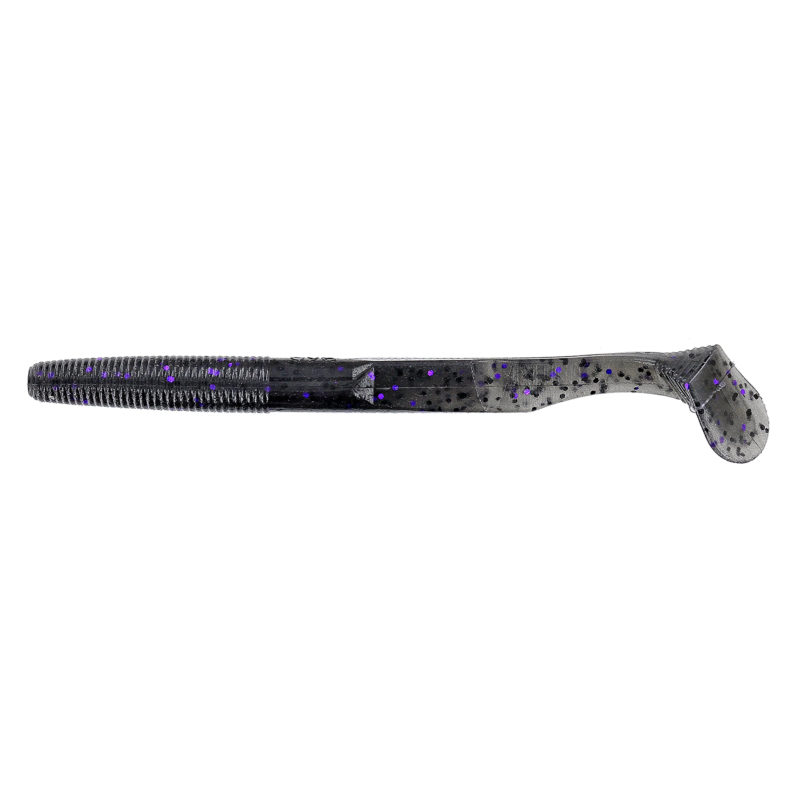 Yamamoto Swim Senko 12,7 cm, Smoke w/Large Siyah & Mor