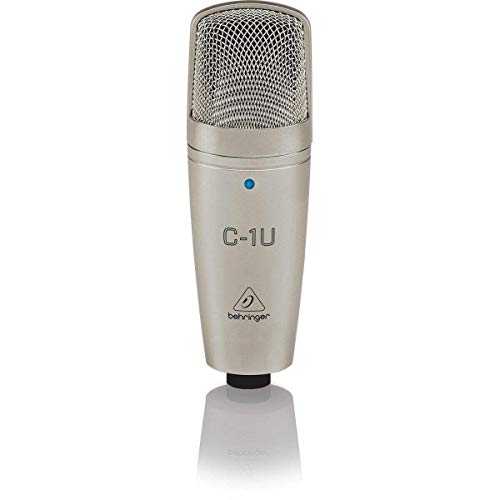 Behringer C-1U USB Studio Kondenser Mikrofon, Açık Altın