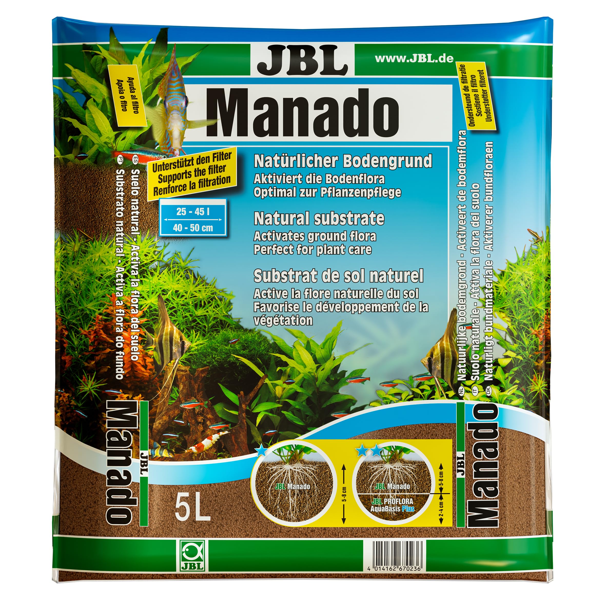 JBL Manado 5L Bitki Kumu, 111-67023