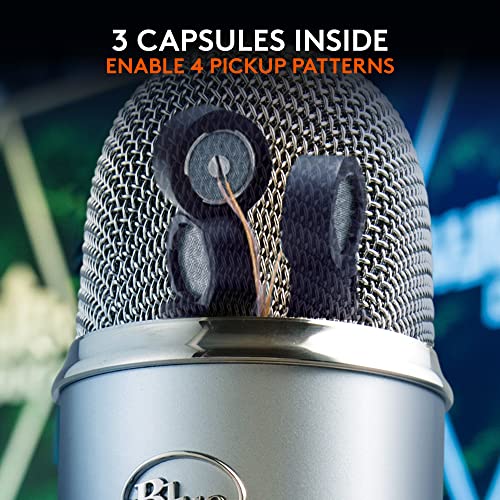 Logitech Blue Yeti USB Microphone - Silver