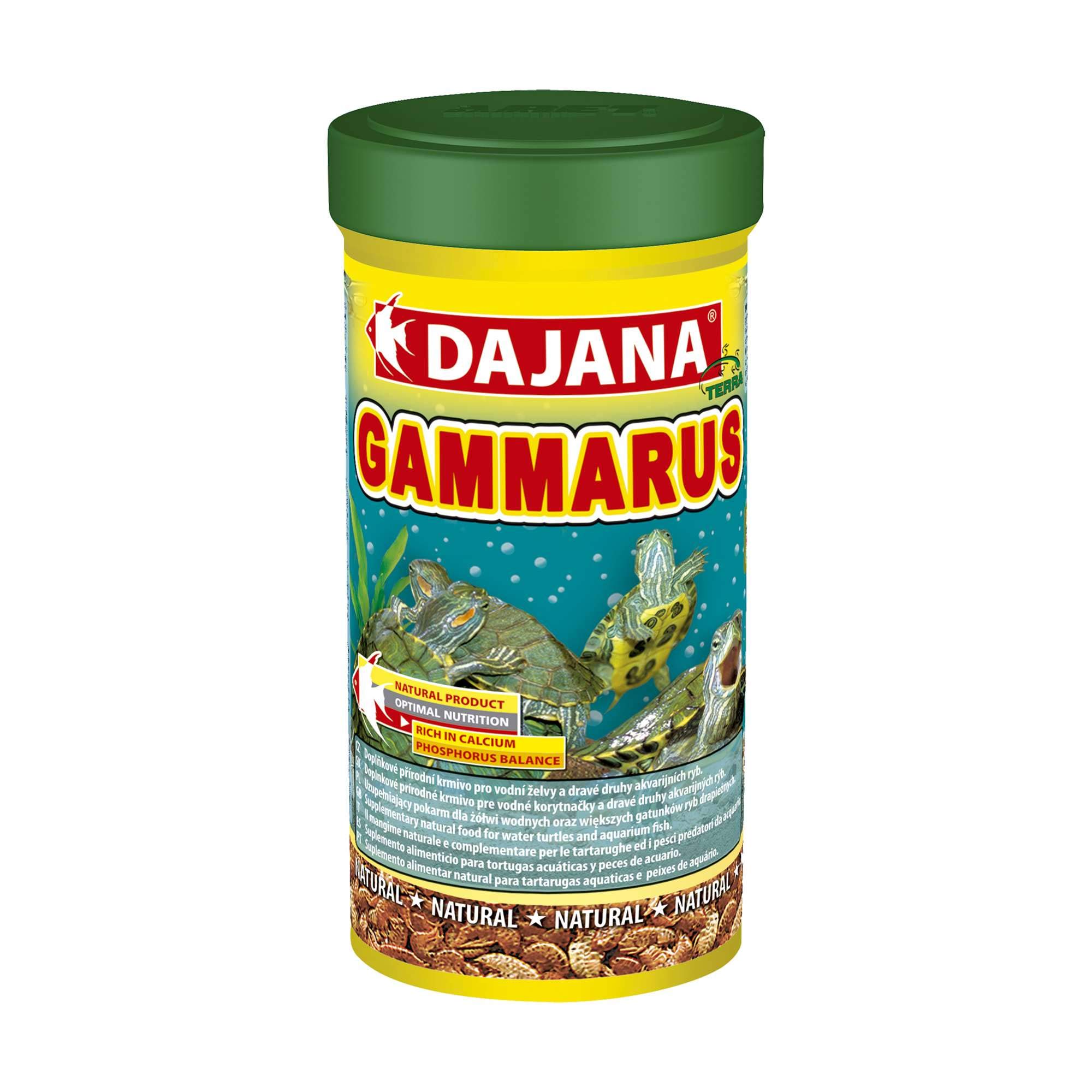 Dajana Gammarus Sürüngen ve Kaplumbağa Yemi 250 Ml 25 Gr