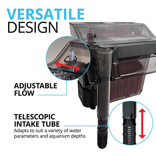 Fluval C4 Güç Filtresi, Akvaryumlar için Balık Tankı Filtresi 70 Gal.