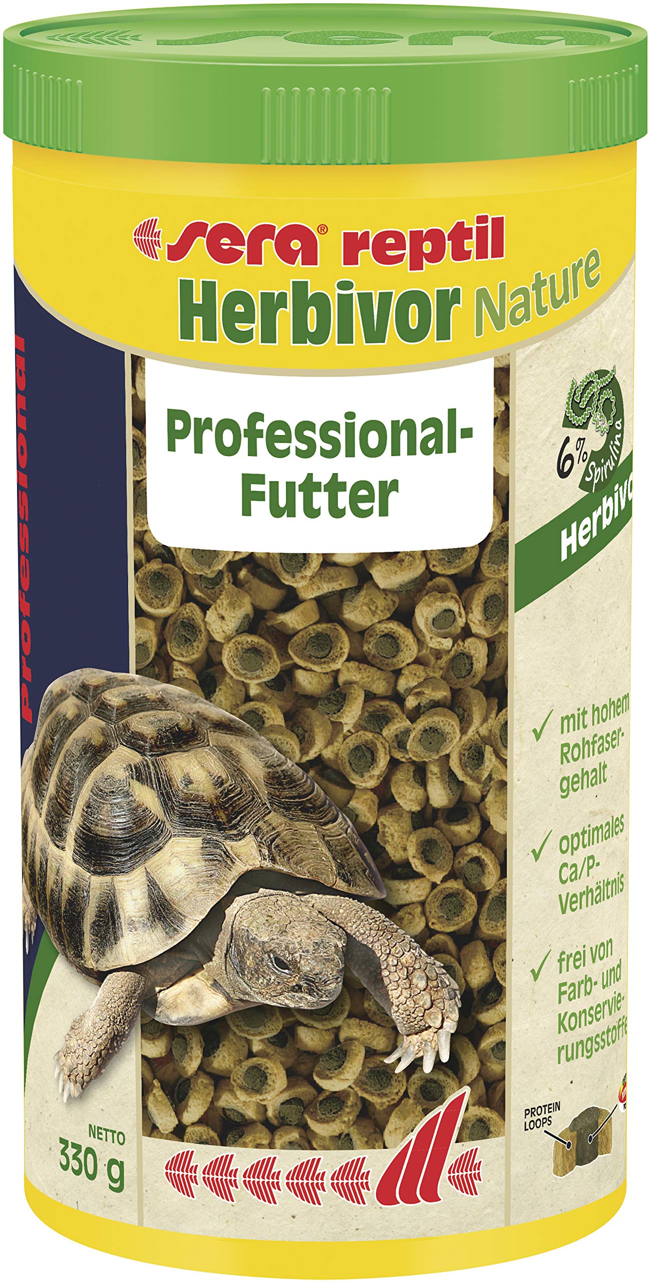 Sera Reptil Herbivor Nature 1000 ml Sürüngen Yemi