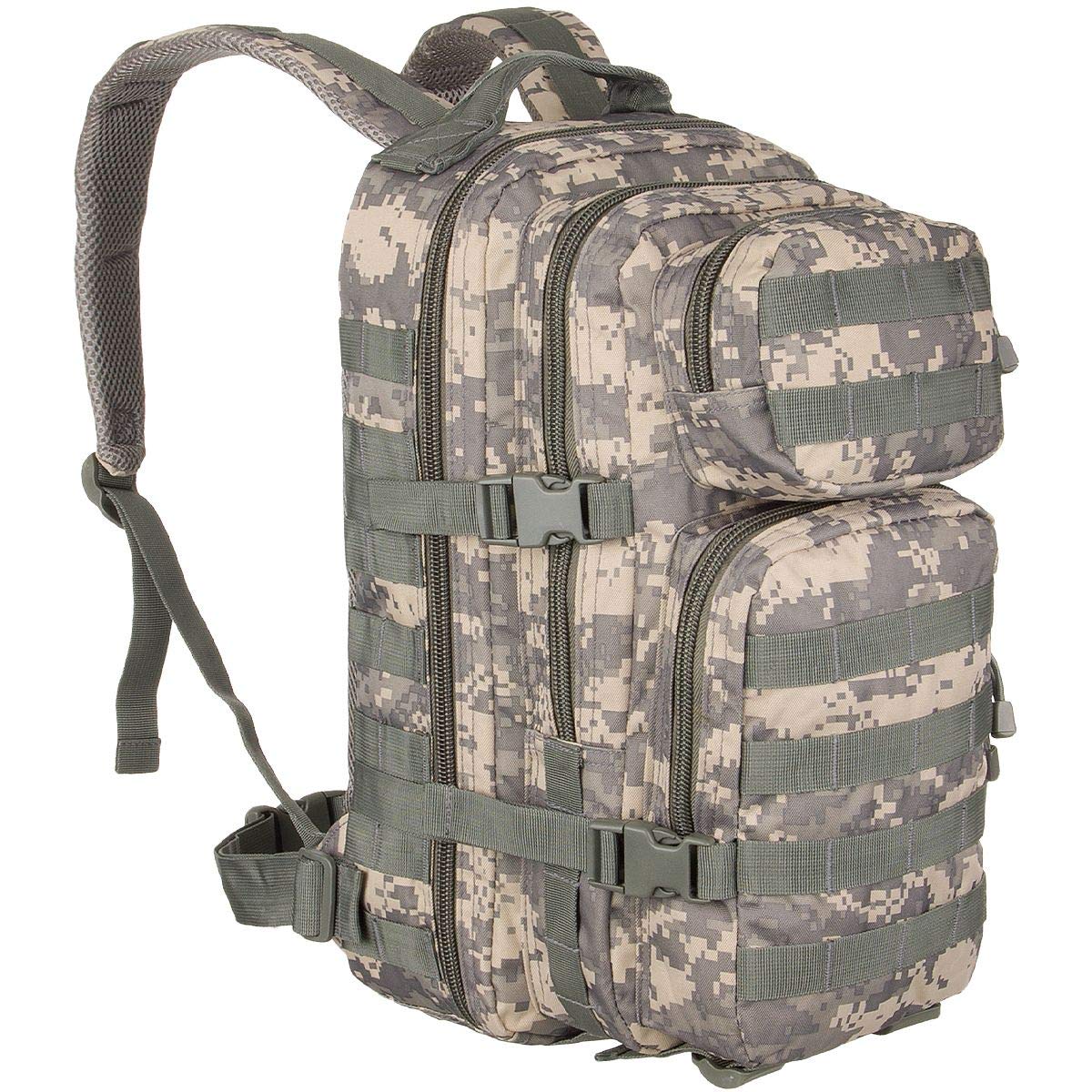 Mil-Tec US Assault Pack lg at-digital, At-Digital, L, Ordu, su geçirmez