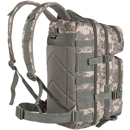 Mil-Tec US Assault Pack lg at-digital, At-Digital, L, Ordu, su geçirmez