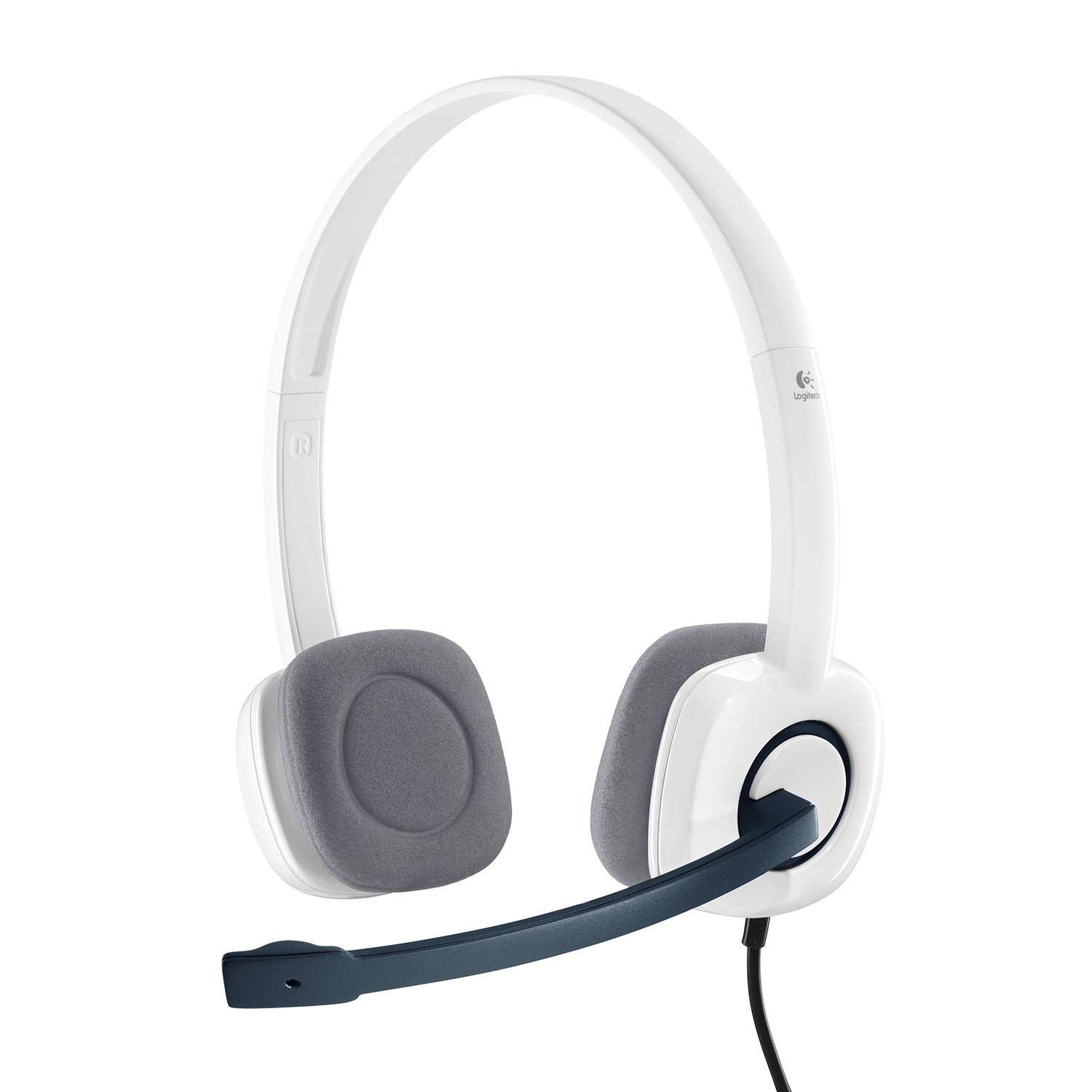 Logitech H150 Kablolu Stereo Kulak Üstü Mikrofonlu Kulaklık, Mikrofon ve Ses Çıkışı için Ayrı Bağlan