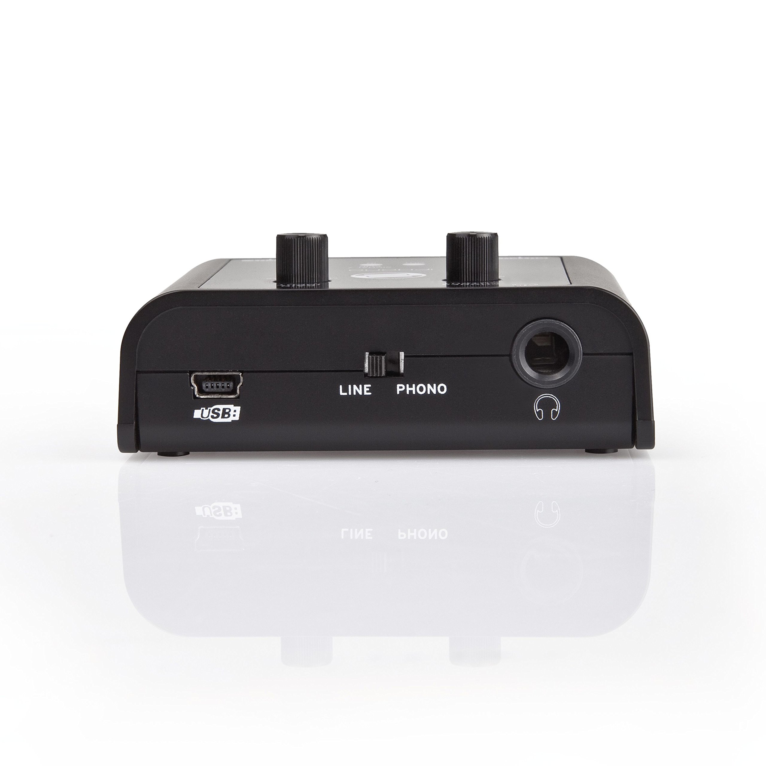 Reloop iPhono 2 | Ultra Portatif Phono | Line | Pikap | Turntable için USB Kayıt Arayüzü