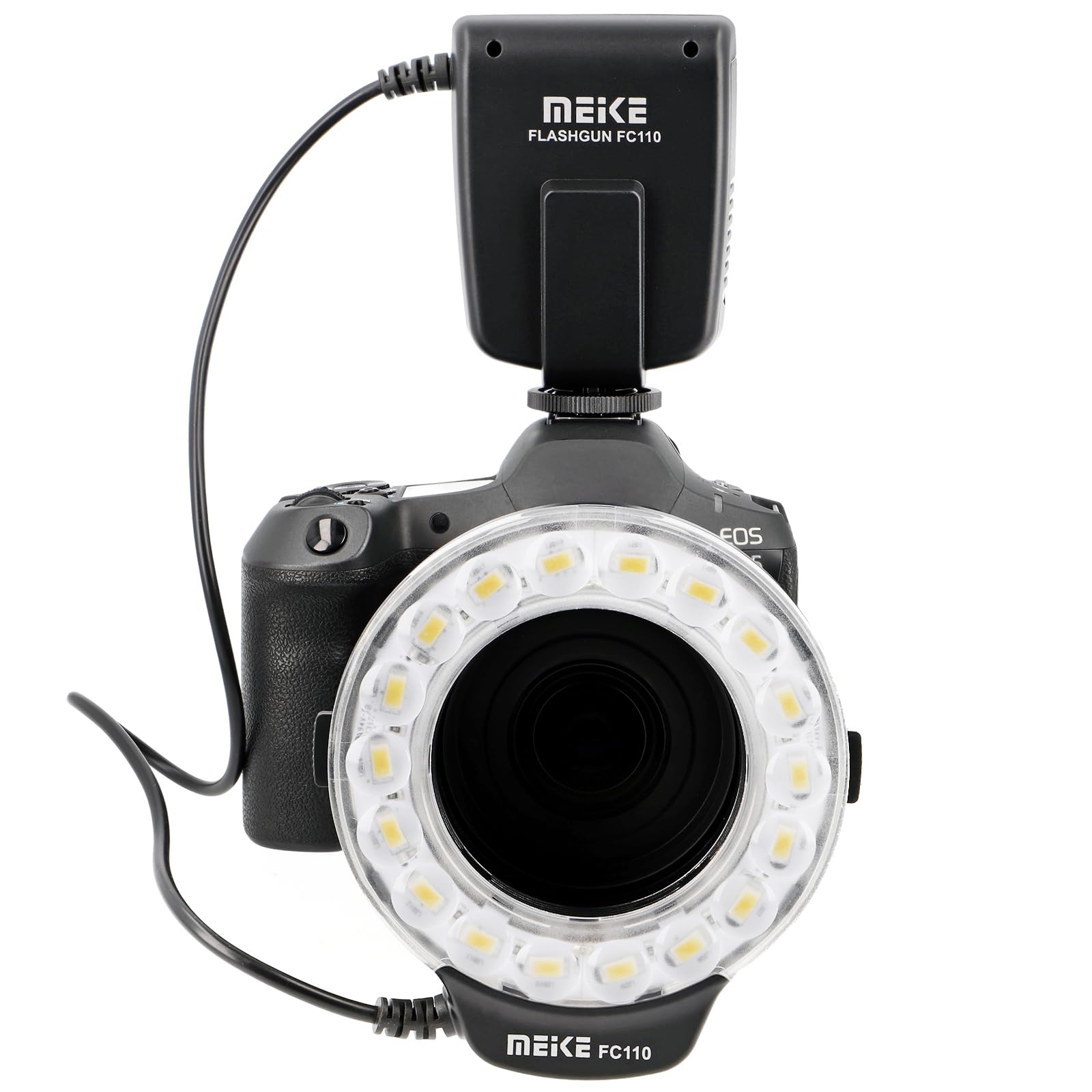 ayex Meike Canon EOS DSLR Fotoğraf Makineleri için Makro Halka Işık