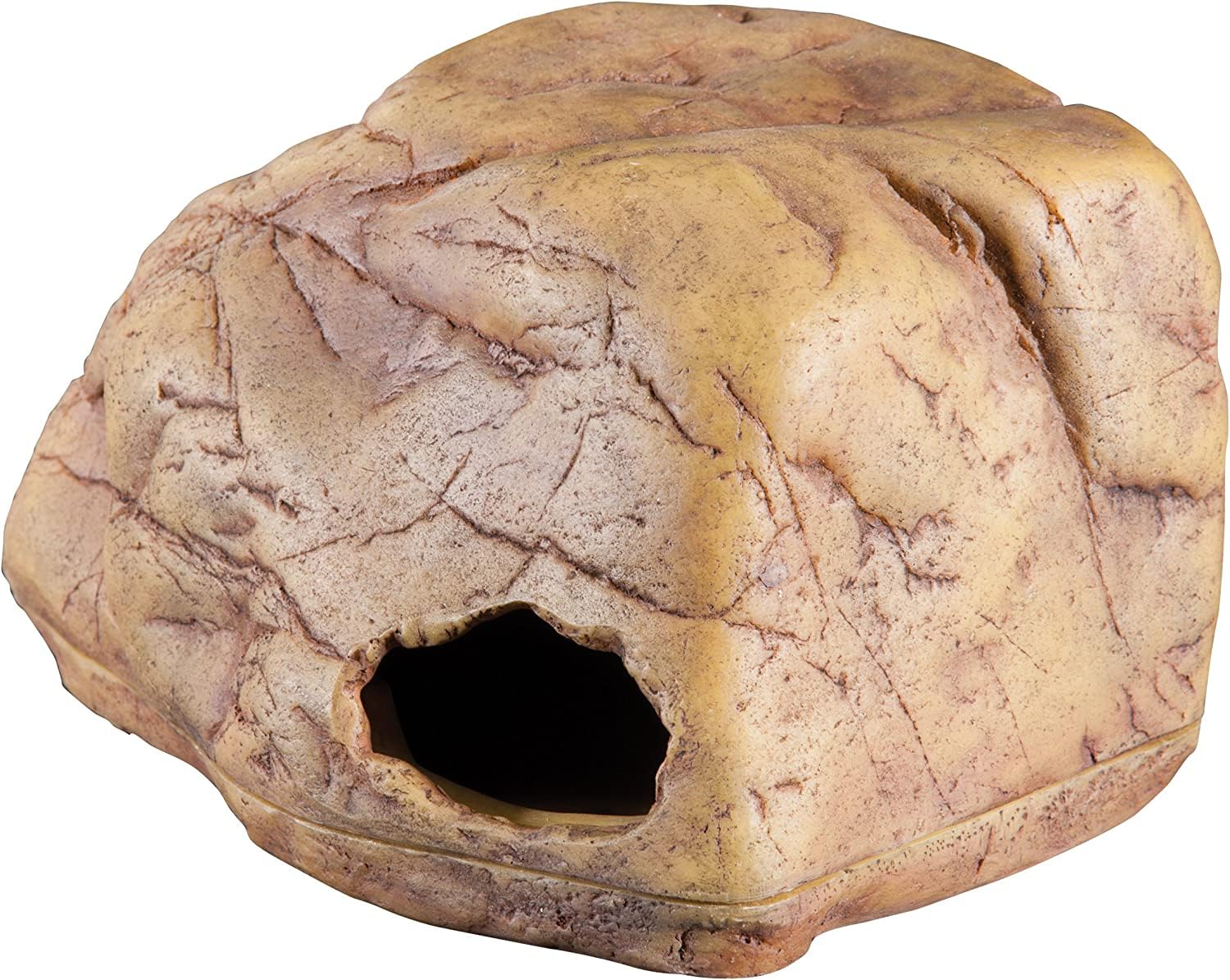 Exo Terra Gecko Mağarası, Sürüngenler ve Amfibiler için, Sürüngen Saklanma Yeri, Orta, PT2865