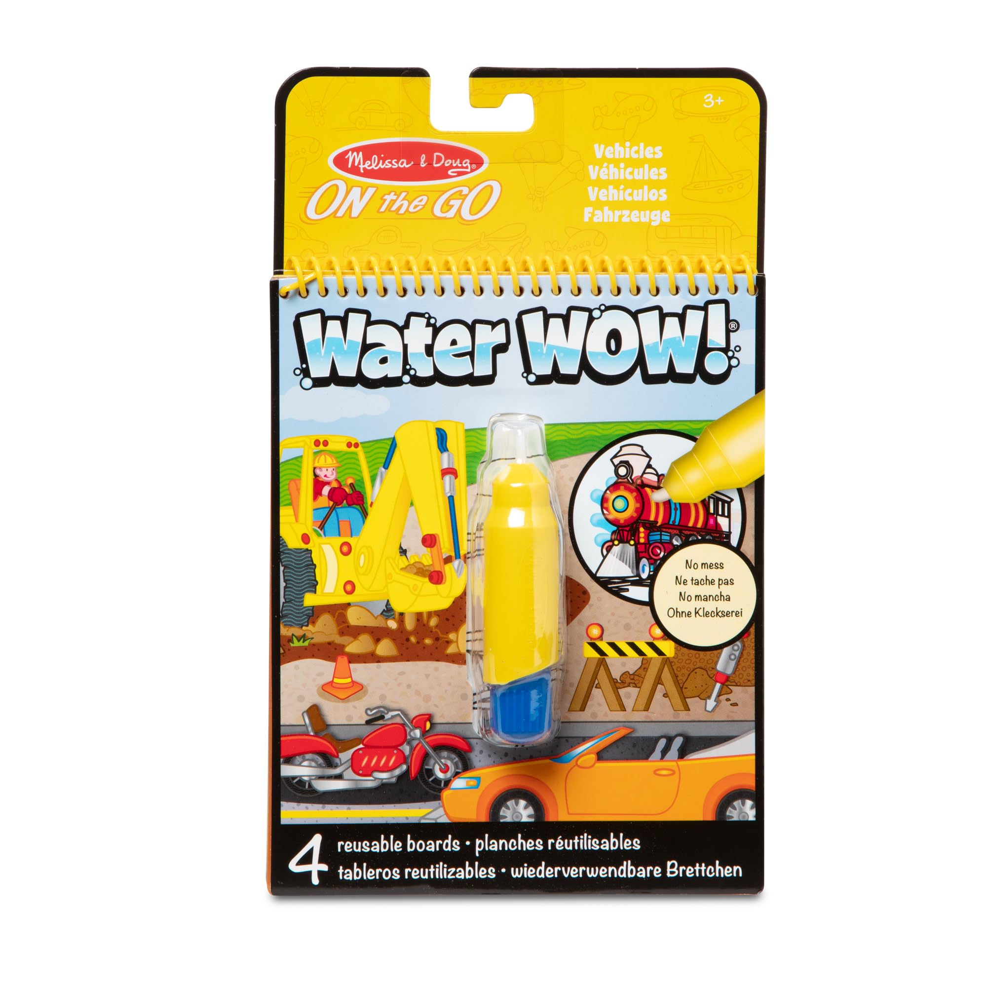 Melissa & Doug Water Wow Su Ile Boyama Kitabı Araçlar (15375)