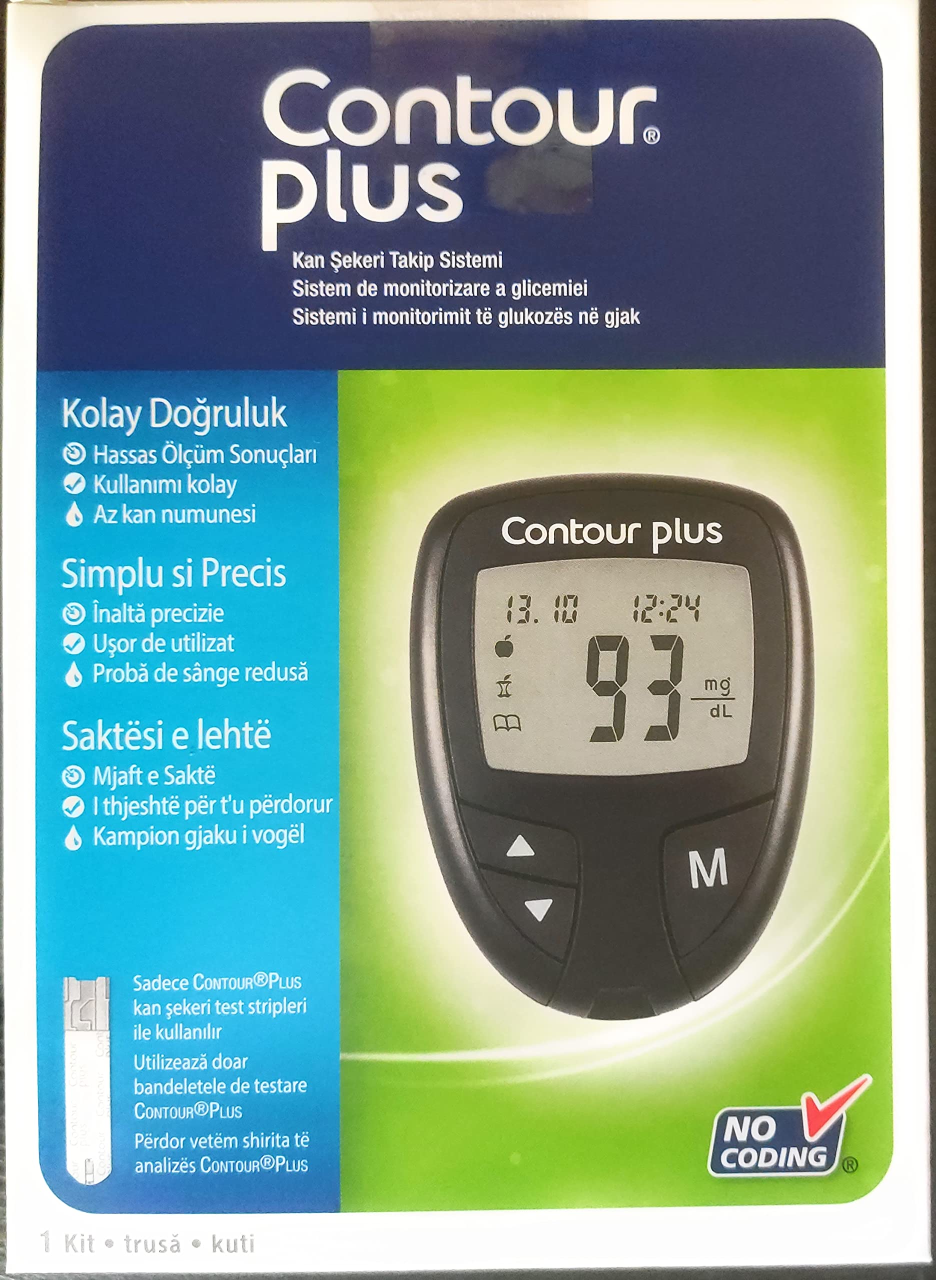 Contour Plus Şeker Ölçüm Cihazı