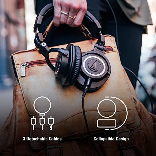 Audio-Technica ATH-M50X Profesyonel Stüdyo Monitör Kulaklığı