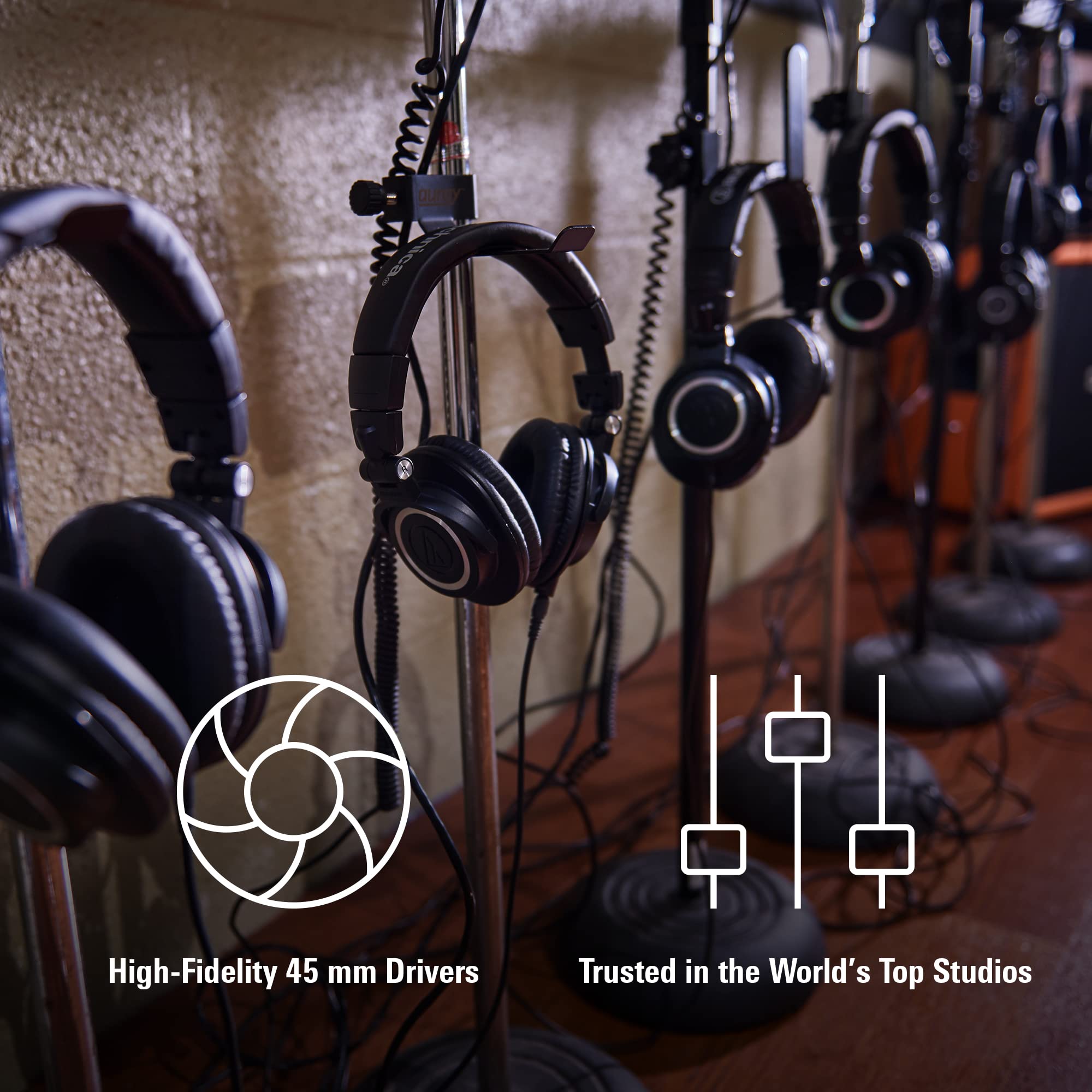 Audio-Technica ATH-M50X Profesyonel Stüdyo Monitör Kulaklığı