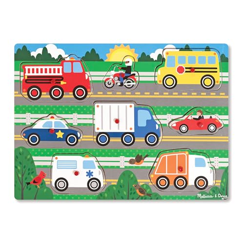 Melissa & Doug 19051 Ahşap Tutmalı Yapboz, Araçlar Yeni