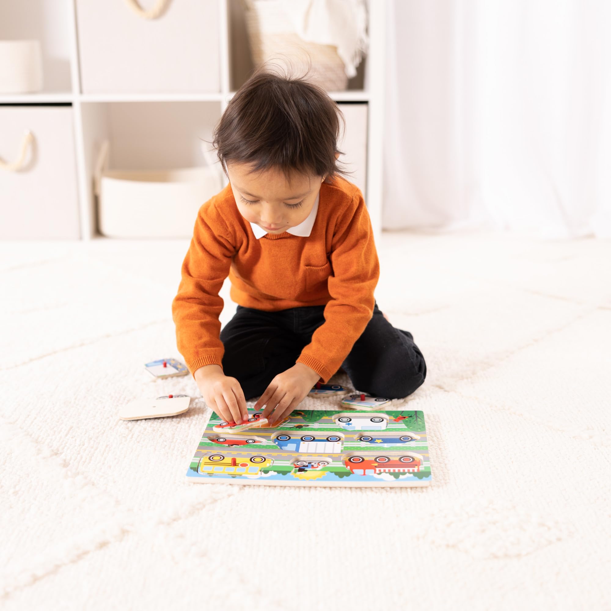 Melissa & Doug 19051 Ahşap Tutmalı Yapboz, Araçlar Yeni