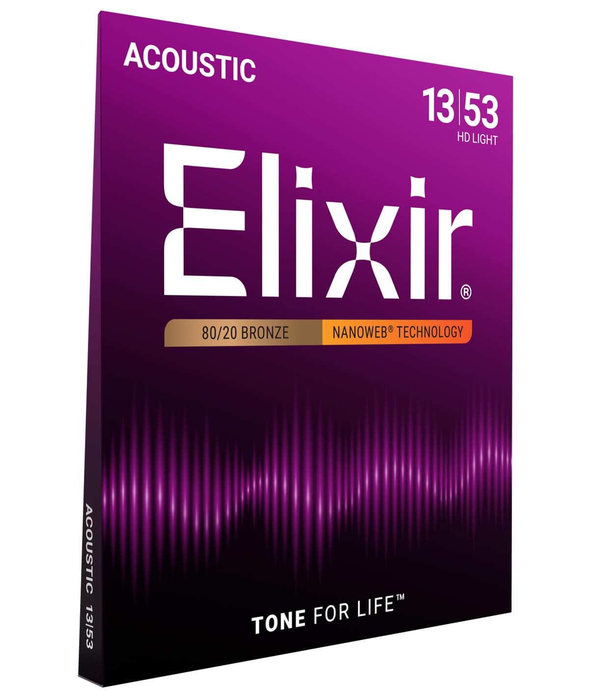 Elixir 013-053 Nanoweb Bronz Akustik Gitar Teli (11182)