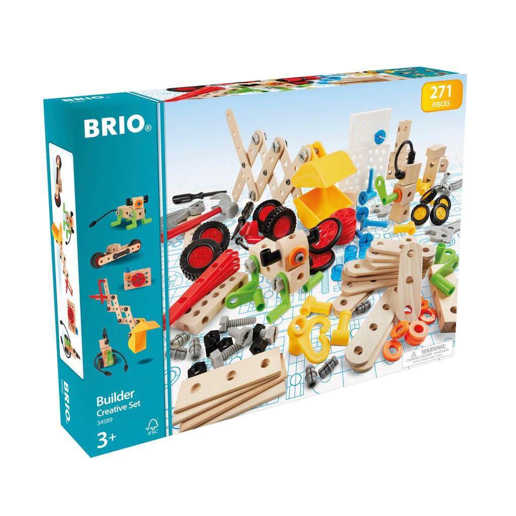 BRIO 34589 – Builder Kindergartenset 270-parça, yapı Konstruktionsspielzeug