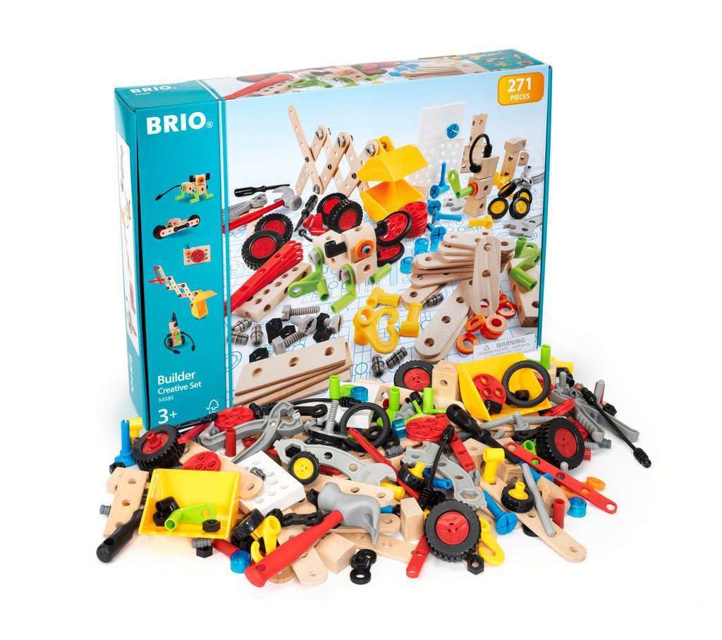 BRIO 34589 – Builder Kindergartenset 270-parça, yapı Konstruktionsspielzeug