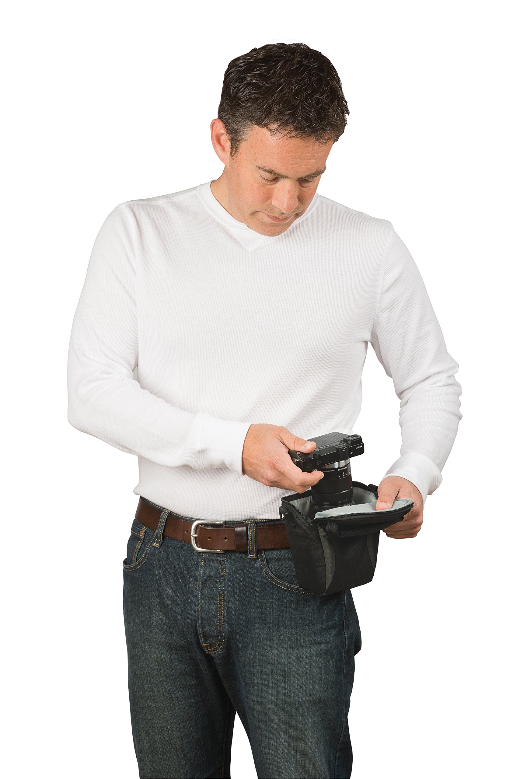 Lowepro Format Tlz 10 Üstten Yüklemeleri Fotoğraf Makinesi Çantası, Siyah