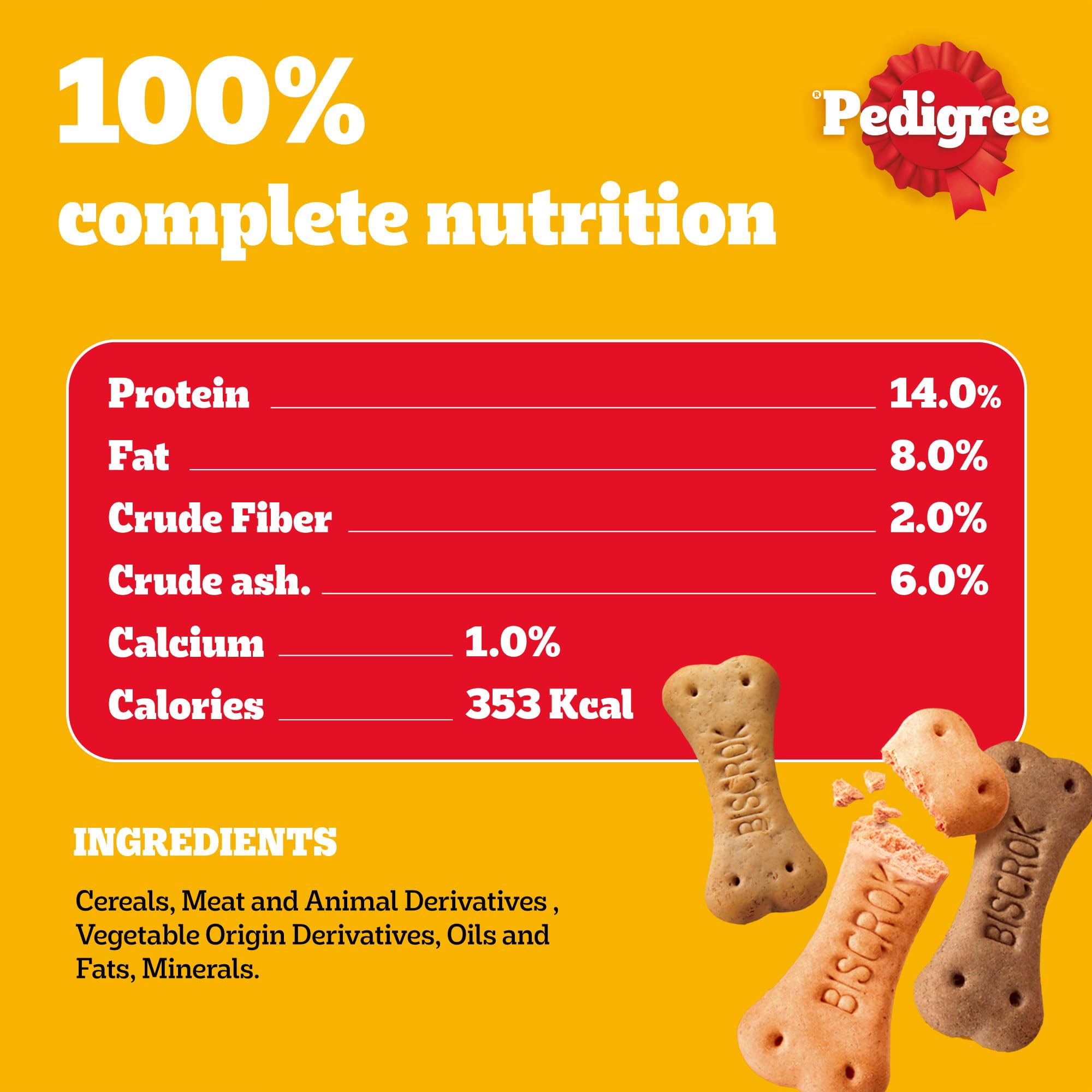 Pedigree Köpekler İçin Biscrok Ödül Bisküvisi, 200 Gr