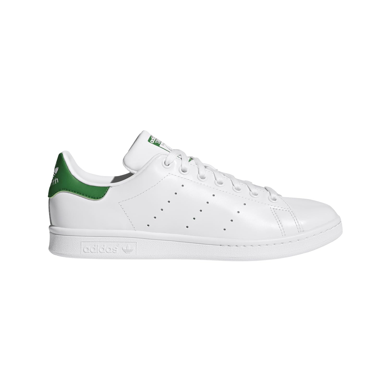 adidas Stan Smith Erkek Spor Ve Outdoor Ayakkabısı, Beyaz (Ftwwht/Cwhite/Green M20324), 44.5