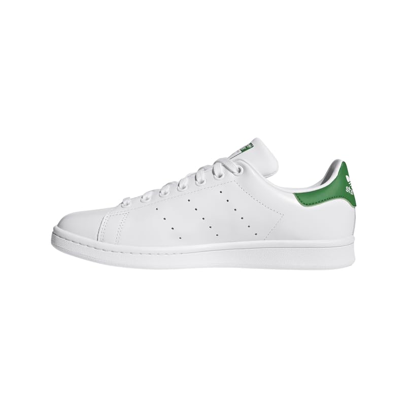 adidas Stan Smith Erkek Spor Ve Outdoor Ayakkabısı, Beyaz (Ftwwht/Cwhite/Green M20324), 44.5