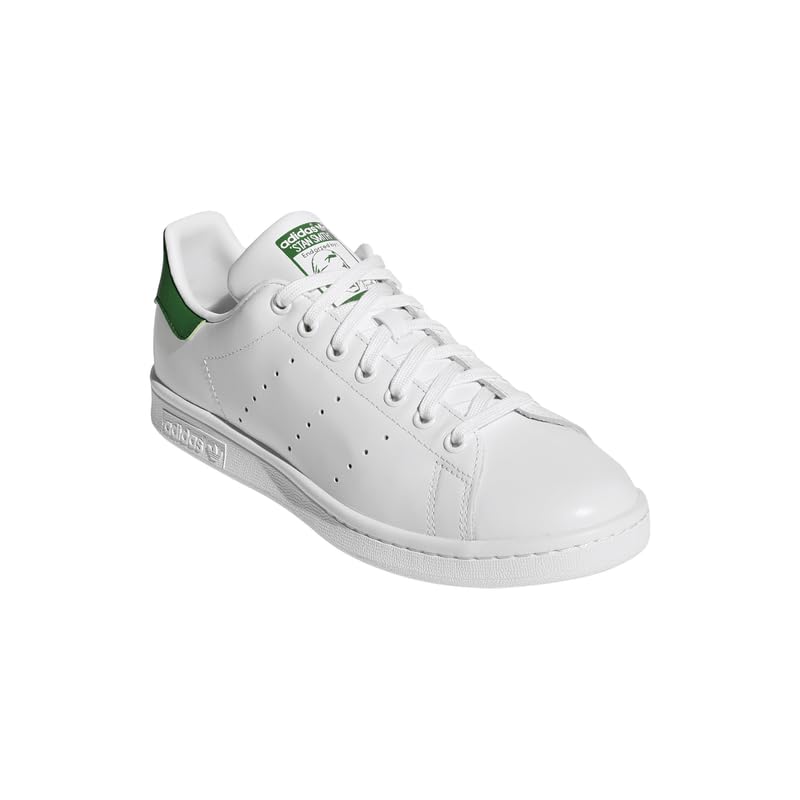 adidas Stan Smith Erkek Spor Ve Outdoor Ayakkabısı, Beyaz (Ftwwht/Cwhite/Green M20324), 44.5