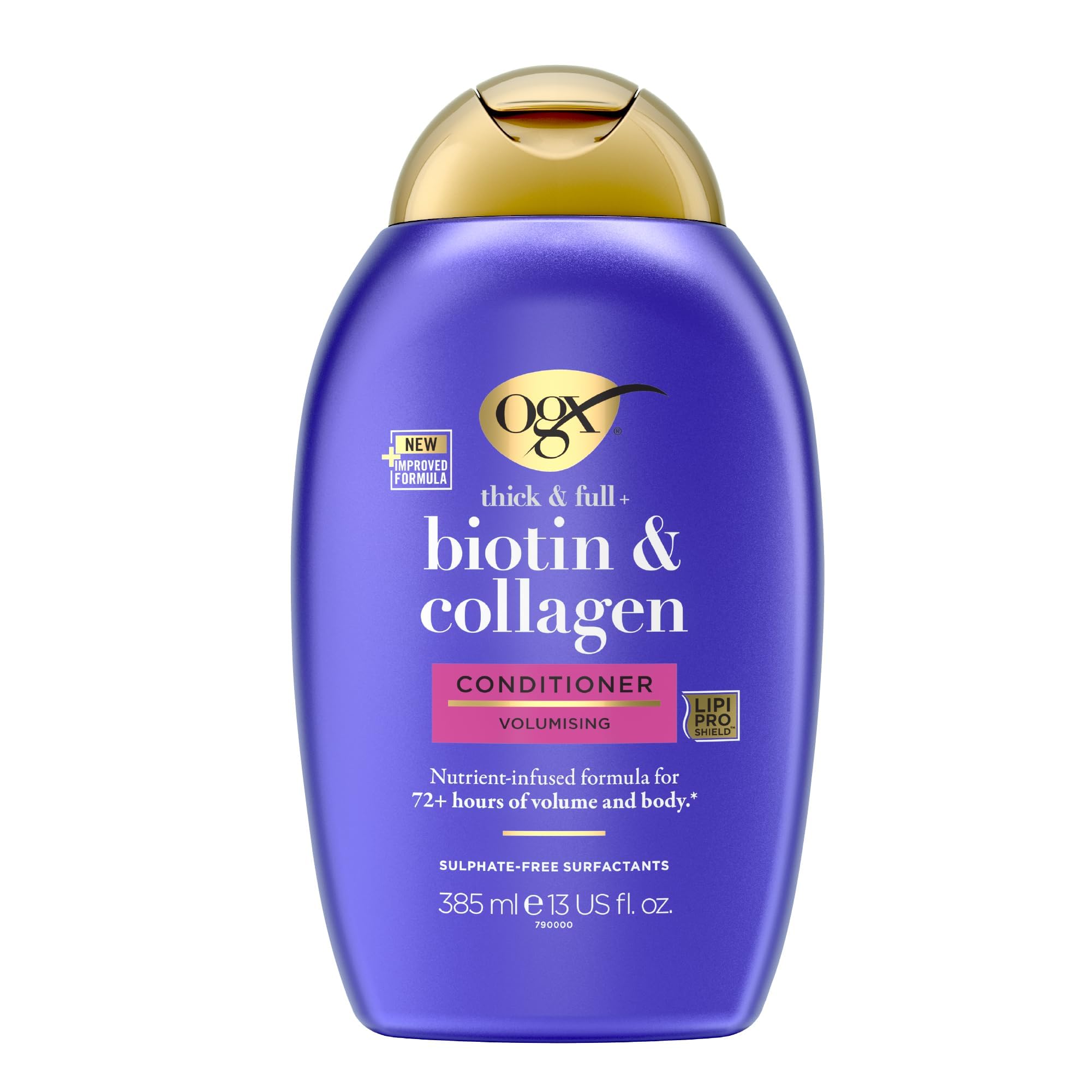 ogx dolgunlaştırıcı biotin & kolajen saç bakım kremi yeni ph dengeli formül 385ml