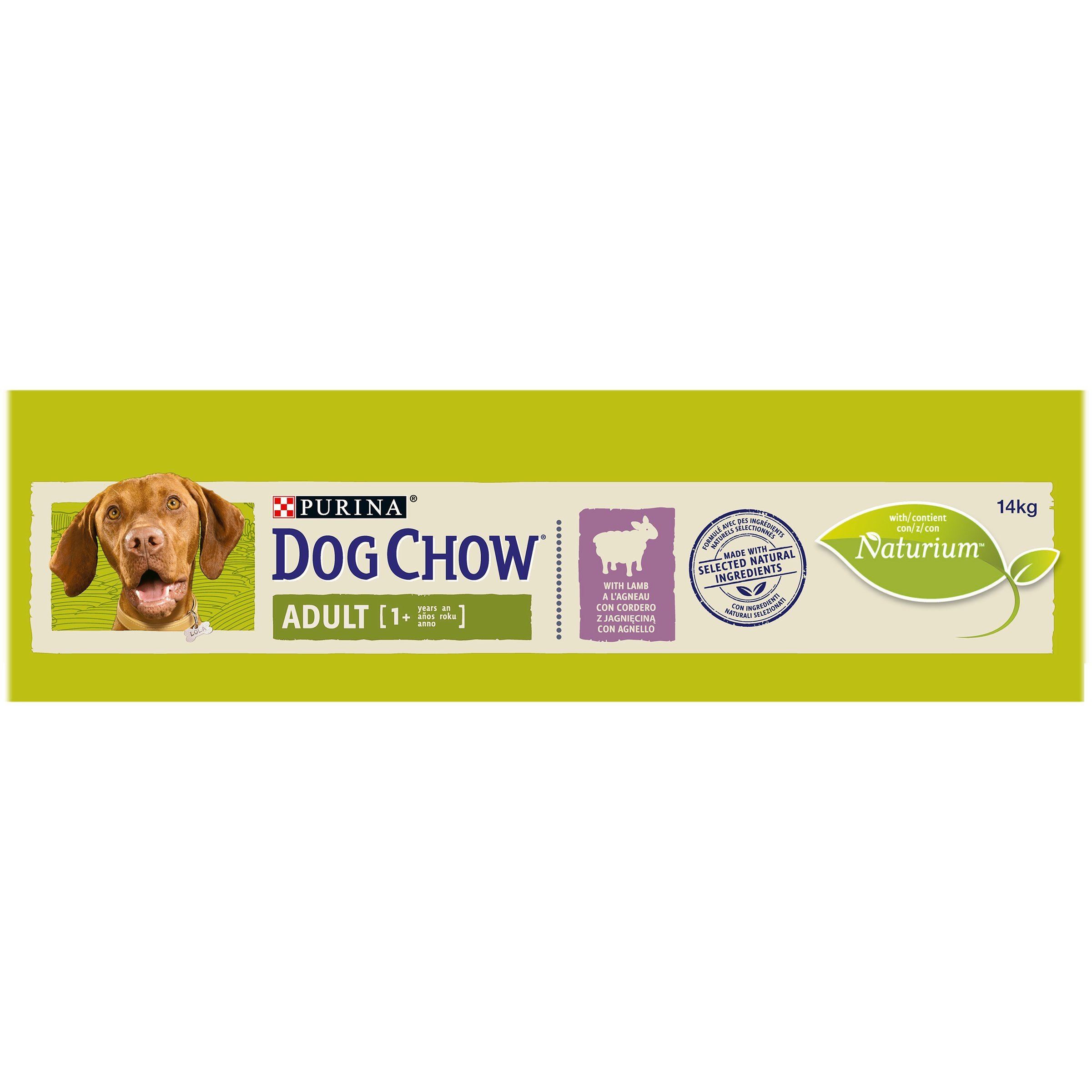 Dog Chow-Yetişkin Kuzu Etli Köpek Maması 14 Kg