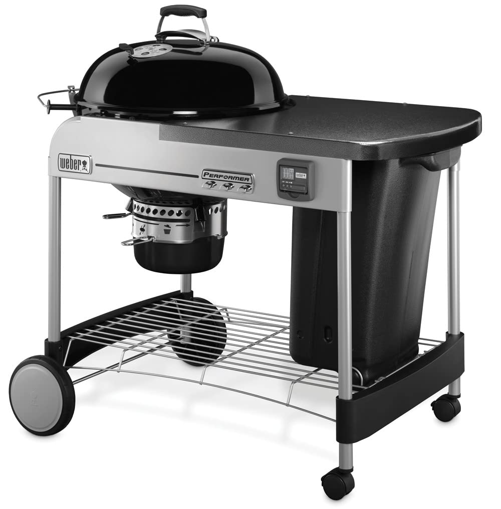 Weber Performans Premium GBS Kömür Barbekü 57 CM 15401004 Barbekü" Kömür, 126x72x102 cm, siyah