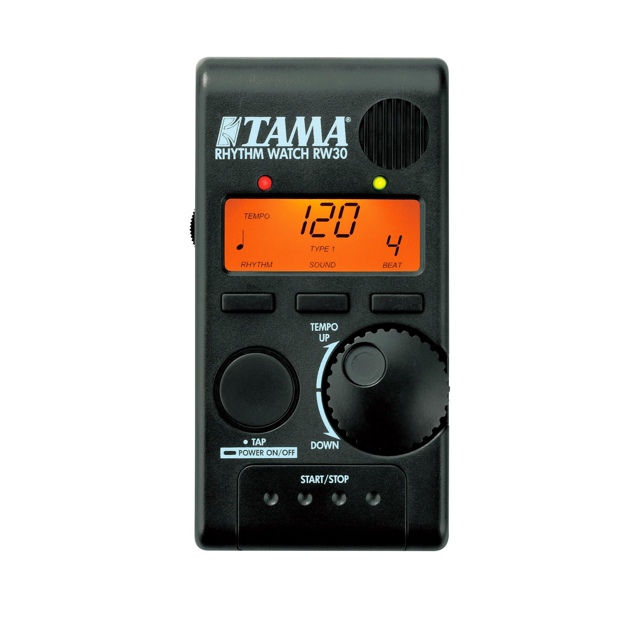 Tama RW30 Rhythm Watch mini metronom/davul bilgisayarı, ışıklı LCD ekranlı