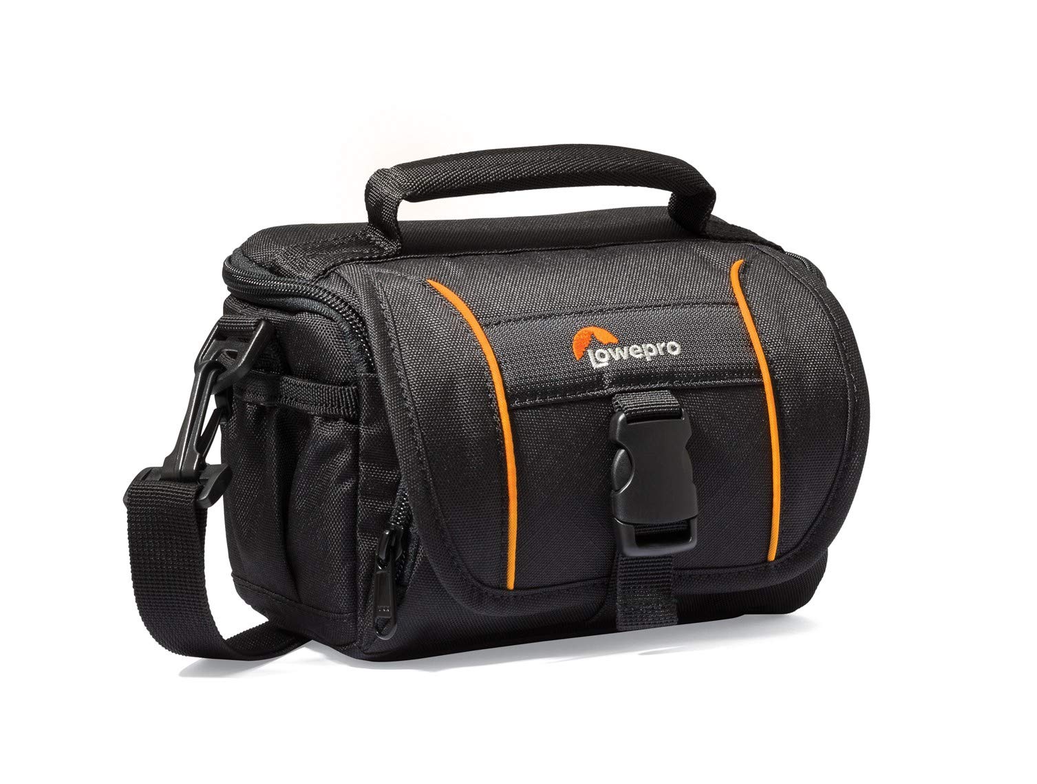 Lowepro Adventura Sh 110 II Küçük Fotoğraf Makineleri, Kompakt Csc Ve Aksiyon Kameralar İçin Omuz Çantası, Siyah
