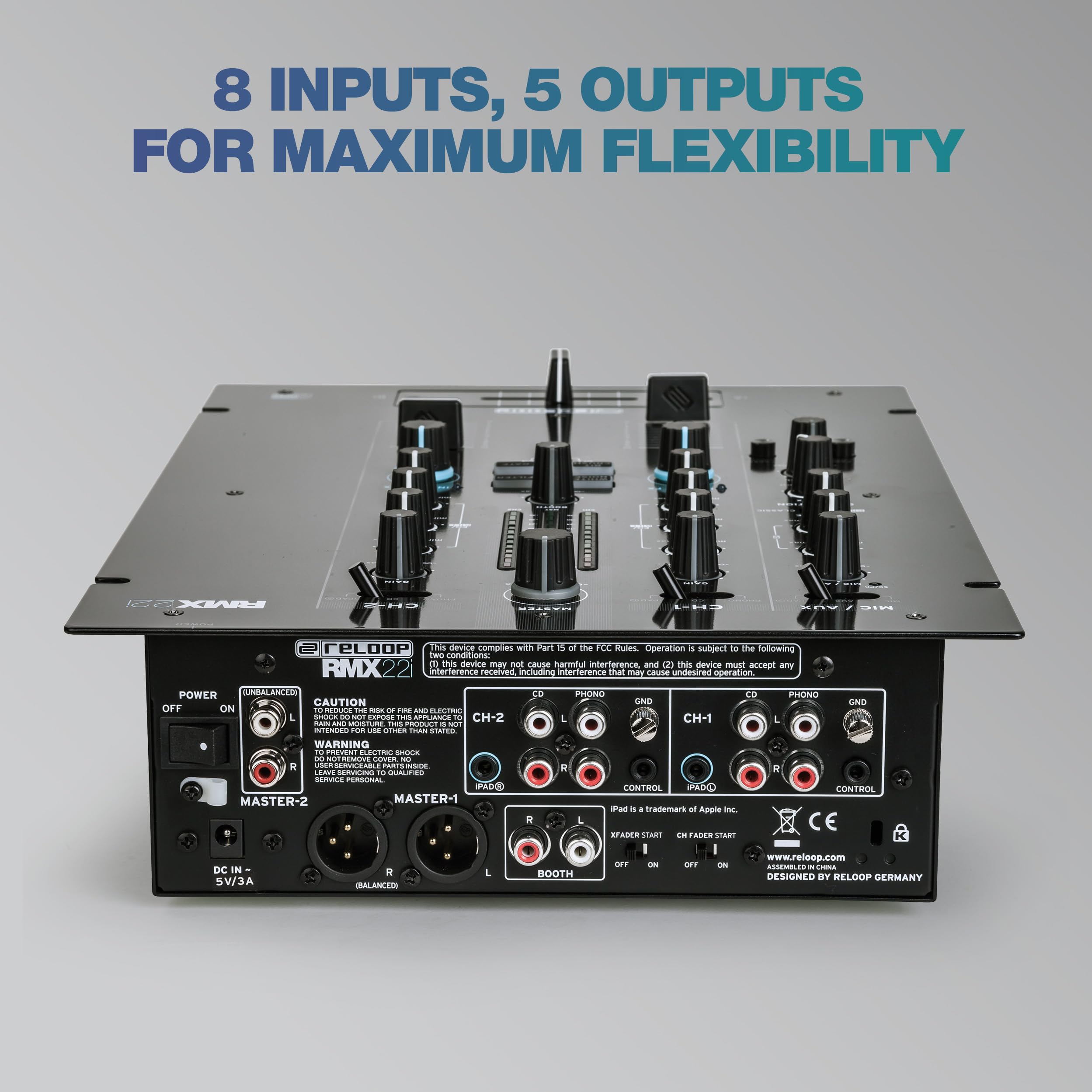 Reloop RMX-22i | 2+1 Kanal Dijital DJ Club Mikseri