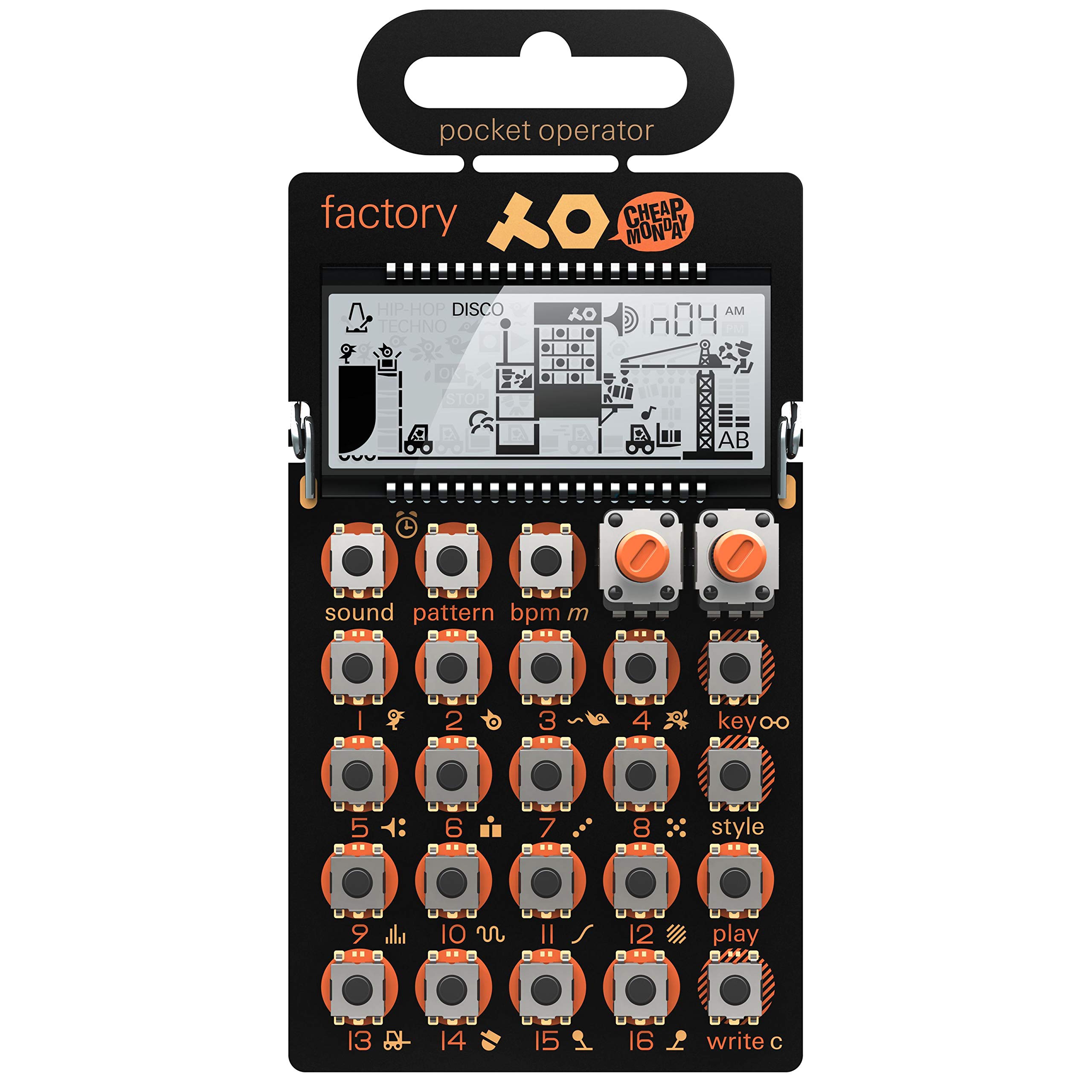 Teenage Engineering PO-16 Factory Pocket Operator / Lead & Melody Synthesizer