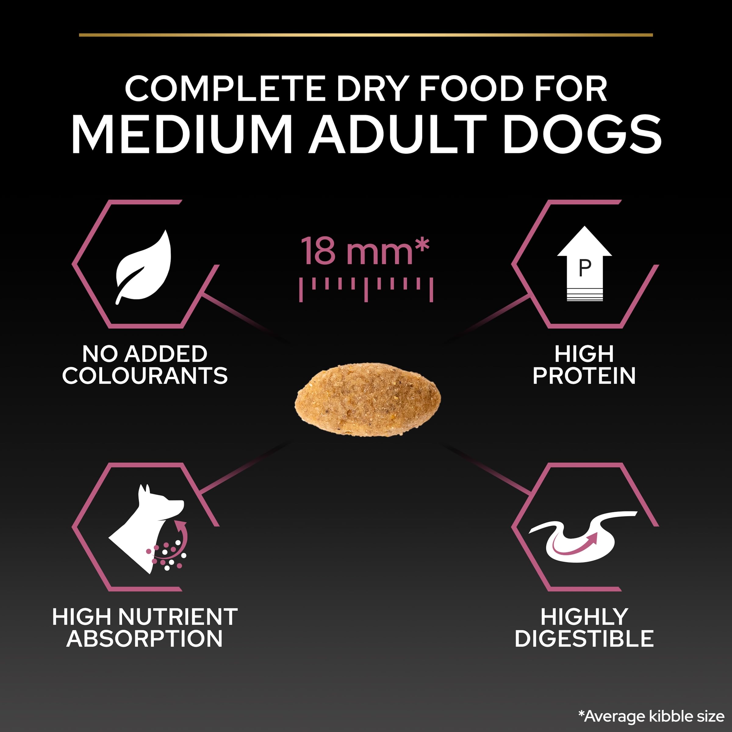 Pro Plan Medium Large Somonlu Kuru Köpek Maması, Yetişkin 7+ Yaş, 14 kg